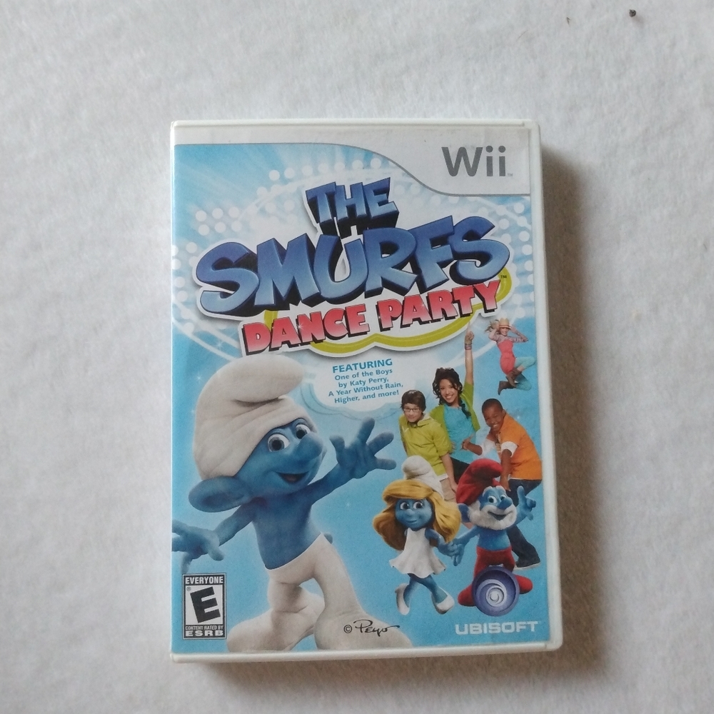 Smurfs dance party wii